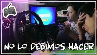 Pasando TODA una NOCHE en un LAMBORGHINI l ATRX