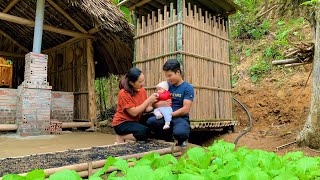 Building a Bathroom with Bamboo Tubes and Cooking Delicious Fried Rice