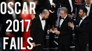 Oscar 2017 fails | La la Land Fails | Oscar fails and funny