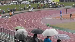 2019京都高校陸上春季大会　女子400ｍTR決勝1組