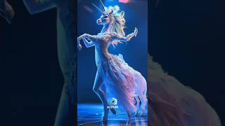 The Magical Fusion: A Woman and a Unicorn on AGT#AGT #AmericaGotTalent #UnicornMagic #TalentShow #ai