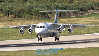 Braathens Regional Airlines - Avro 146-RJ100 SE-DSX Landing - Split Airport LDSP/SPU