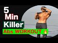 5 Minute Abs Workout No Gym|#rohitpandey_65 #absworkout