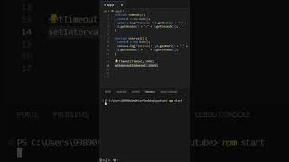 Asynchronous JavaScript SetTimeout and SetInterval ✅