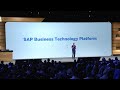 SAP BTP is THE Choice  | Keynote Highlights | SAP TechEd in 2022