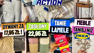 🔥ACTION NOWE ZASŁONY WOALOWE za 22,95 zł 🌸 HIT za 2,99 zł ‼️ DYWANY, TANIE LAMELE, TAPETY ❤️ GAZETKA