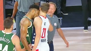 Giannis Wanna Fight Moe Wagner With Headbutt Then Gets Ejected & Damian Lillard Crazy 61 Point Game!