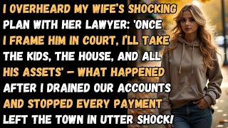 I Overheard My Wife's Plan to Destroy Me in Court – What I Did Next Shocked Everyone! Reddit Story