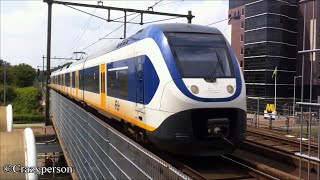 NS Trein SLT (2636) aankomst Rotterdam Alexander richting Uitgeest