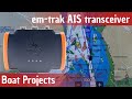 Em-Trak B923 Unboxing and installation - AIS Transceiver - Time to transmit our position info