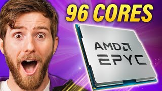 HOLY $H!T - The FASTEST CPU on the Planet - AMD EPYC 9654