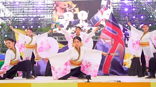 [4K] HSU龍馬隊  にっぽんど真ん中祭り どまつり 2022 土曜日 (中央)