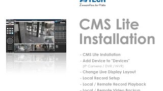 CMS Lite Installation_English_AVTECH(陞泰科技)_EagleEyes