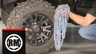 How To Install Tire Chains on Your ATV & UTV