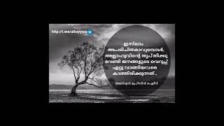 ഇസ്‌ലാം അപരിചിതമാവുമ്പോൾ, || അബ്ദുൽ മുഹ്സിൻ ഐദീദ്