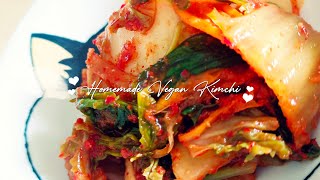 🥬 How to Make Vegan Kimchi  ˚˖𓍢ִִ໋🌶️🍚˚˖𓍢ִ🥕˚.