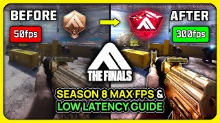 THE FINALS Season 9 - BEST PC Settings for MAX FPS ✅