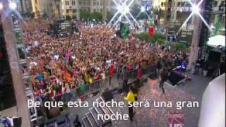 Black Eyed Peas - I Got A Felling (Español-Spanish) Live