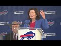 ceremonial groundbreaking for the new bills stadium