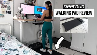 Best Under Desk Treadmill || Affordable, Compact, & Quiet DeerRun Walking Pad Review