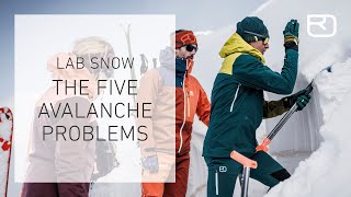 On a ski tour: the 5 avalanche problems – tutorial (12/17) (English) | LAB SNOW