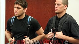 Nick Diaz After Nate Diaz Chokes Out Conor McGregor "I Said 2 Rounds!" (UFC 196)