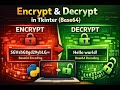 How to make encrypt and decrypt app in python