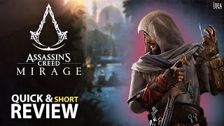 Unleashing The Thrills Of Assassin's Creed Mirage: Unforgettable Quick Review