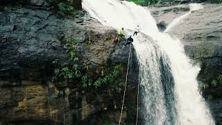 Dodhani waterfall Matheran • Gadeshwar Dam • Drone Shots Dipesh Singh