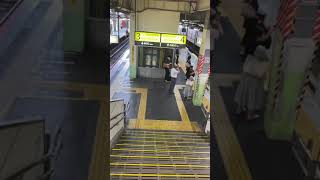 通勤ラッシュ時の西船橋駅改札口構内の風景！総武本線、武蔵野線、東西線　#shorts