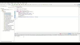 How to find the Area of circle in java eclipse