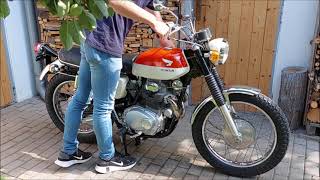 Honda CL350 Scrambler, r.v. 1968 s TP