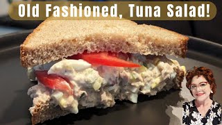 A Quick Tuna Salad Deluxe Sandwich - Southern Cooking like Mamas