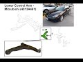 Cambio de horquillas - How to change front lower control arms  | Mitsubishi Lancer Ralliart 2005