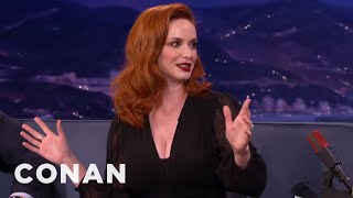 Christina Hendricks On Joining The "Game Of Thrones" Cast | CONAN on TBS
