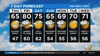 New York Weather: CBS2 5/13 Evening Forecast at 5PM