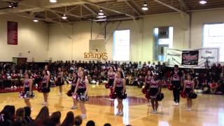 Hillcrest High School's Senior Pep-Rally 2013 Cheer Routine