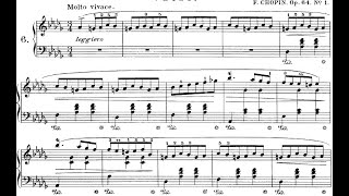 Waltz "Minute", Op. 64, No. 1 by Chopin