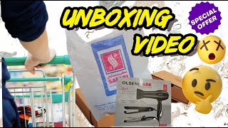 Unboxing video | safari യിൽ പോയി എന്തൊക്കെ വാങ്ങിച്ചു എന്ന് നോക്കിയാലോ 🤔 | malayalam | #unboxing