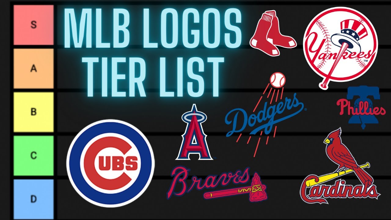 MLB LOGOS RANKED | MLB TEAMS TIER LIST - YouTube