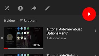 Aide Tutorial Android Basic ||part-5 "membuat OptionsMenu"