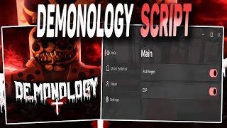 Demonology script – (Energy tracker, Ghost Type, ESP)