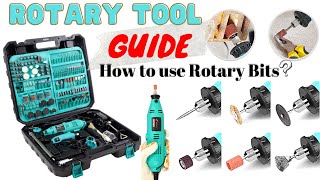 Best Rotary Tool | FULL Guide How to use rotary Tool Kit For Buffing, polishing, engraving, carving