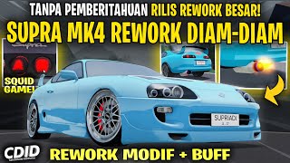 MOBIL SUPRA MK4 IMPIAN DIAM-DIAM REWORK BARU DI CDID UPDATE V1.9.8 - Car Driving Indonesia Roblox