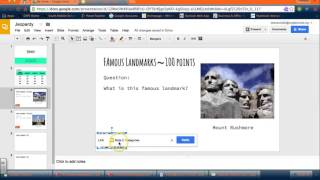 Google Slides Jeopardy Video