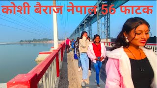 Koshi barrage Nepal कोसी बैरेज नेपाल #koshivarrage #nepal