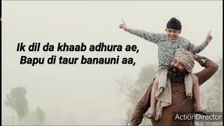 Baapu Nu Aish |Lyrics| | Harvy Sandhu Ft. Jaz Buttar | New Punjabi Songs 2019