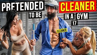 Elite Powerlifter Pretended to be a CLEANER #17 | Anatoly GYM PRANK