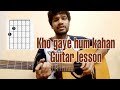 'Kho gaye hum kahan' live in Ahmedabad | Guitar Lesson in Hindi | Guitar Tutorial