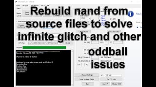 Rebuild xbox 360 RGH or JTAG nand from source files to solve booting issues